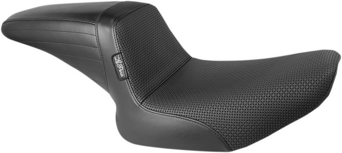 Le Pera Seat Kickflip Black/Basket Weave Seat Kickflp Bw 82-94 Fxr i gruppen Reservdelar & Tillbehr / Ram och chassidelar / Sadlar / Sadlar Dyna (FXD) hos Blixt&Dunder AB (08050127)