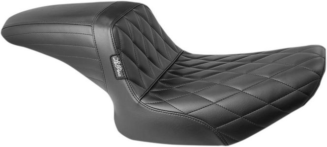 Le Pera Seat Kickflip Black/Diamond Cut Seat Kickflp Dmd 82-94Fxr i gruppen Reservdelar & Tillbehr / Ram och chassidelar / Sadlar / Sadlar Dyna (FXD) hos Blixt&Dunder AB (08050128)
