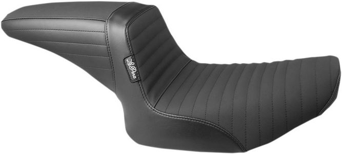 Le Pera Seat Kickflip Black/Pleated Gripper Seat Kickflp Grp 82-94Fxr i gruppen Reservdelar & Tillbehr / Ram och chassidelar / Sadlar / Sadlar Dyna (FXD) hos Blixt&Dunder AB (08050130)