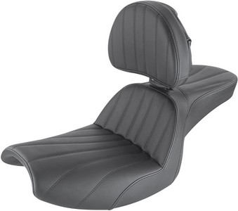 Saddlemen Step Up Seat - Lattice Stitched - Jessup - With Backrest Sea i gruppen Reservdelar & Tillbehr / Ram och chassidelar / Sadlar / Saddlemen hos Blixt&Dunder AB (08050142)