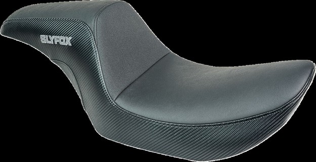Slyfox Slyfox Seat - Gray Logo - Smooth Vinyl - Fxr Seat Slyfox Black i gruppen Reservdelar & Tillbehr / Ram och chassidelar / Sadlar / FXR hos Blixt&Dunder AB (08050151)