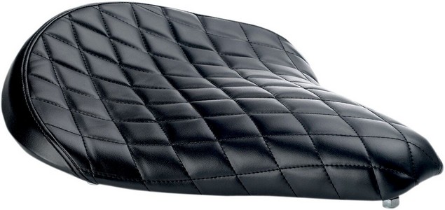 Biltwell Solo Seat Diamond Pattern Black Seat Solo i gruppen Reservdelar & Tillbehr / Ram och chassidelar / Sadlar / Solo-Sadel hos Blixt&Dunder AB (08060066)