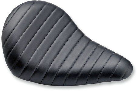 Biltwell Slimline Seat Tuck N Roll Pattern Black S i gruppen Reservdelar & Tillbehr / Ram och chassidelar / Sadlar / Solo-Sadel hos Blixt&Dunder AB (08060068)