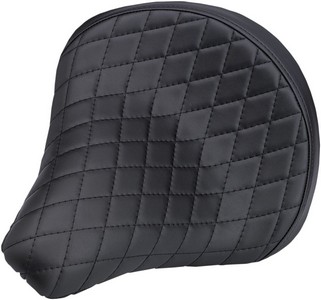 Biltwell Solo 2 Seat Diamond Pattern Black Seat So i gruppen Reservdelar & Tillbehr / Ram och chassidelar / Sadlar / Solo-Sadel hos Blixt&Dunder AB (08060084)