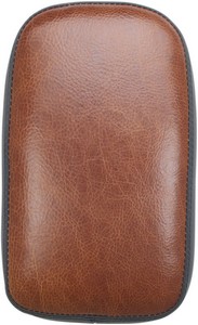 Saddlemen Solo Pillion Pad Lariat Rear Leather|Saddlegel? Brown Pad La i gruppen Reservdelar & Tillbehr / Ram och chassidelar / Sadlar / Saddlemen hos Blixt&Dunder AB (08070174)