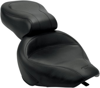 Mustang Seat One-Piece Wide Touring 2-Up Vintage Smooth Seat Wide Vint i gruppen Reservdelar & Tillbehr / Ram och chassidelar / Sadlar / Sadlar Touring hos Blixt&Dunder AB (08100398)