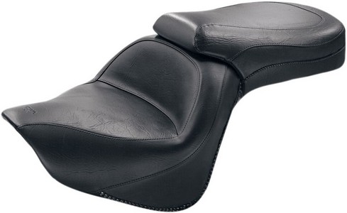 Mustang Seat One-Piece Wide Touring 2-Up Vintage Smooth Seat Wide Vint i gruppen Reservdelar & Tillbehr / Ram och chassidelar / Sadlar / Sadlar Touring hos Blixt&Dunder AB (08100505)