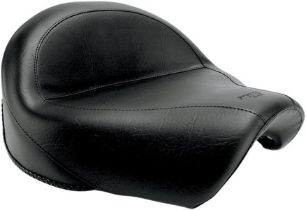 Mustang Seat Two-Piece Wide Touring 2-Up Vintage Smooth Seat Wd Vintag i gruppen Reservdelar & Tillbehr / Ram och chassidelar / Sadlar / Sadlar Touring hos Blixt&Dunder AB (08100702)