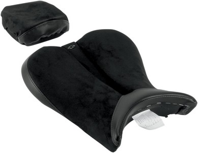 Saddlemen Solo Seat Gel-Channel - Sport Front Saddlesuede Plain Black| i gruppen Reservdelar & Tillbehr / Ram och chassidelar / Sadlar / Saddlemen hos Blixt&Dunder AB (08100787)