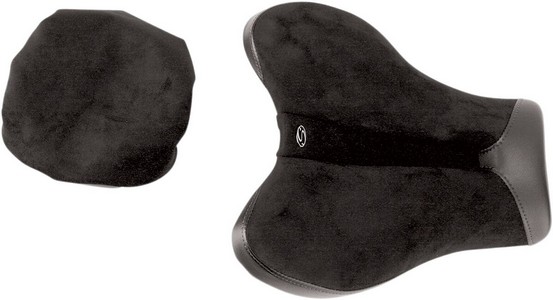 Saddlemen Solo Seat Gel-Channel - Sport Front Saddlesuede Black|Black i gruppen Reservdelar & Tillbehr / Ram och chassidelar / Sadlar / Saddlemen hos Blixt&Dunder AB (08100814)