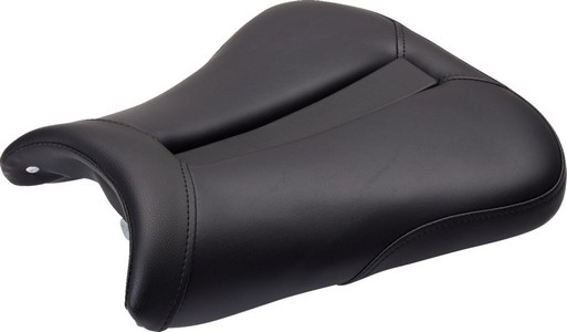 Saddlemen Solo Seat Gel-Channel - Sport Front Saddlesuede Black|Black i gruppen Reservdelar & Tillbehr / Ram och chassidelar / Sadlar / Saddlemen hos Blixt&Dunder AB (08100835)