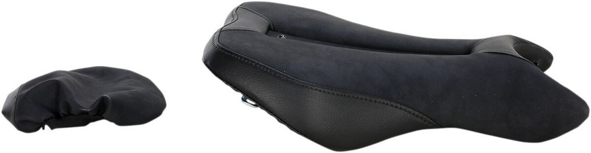 Saddlemen Solo Seat Gel-Channel - Sport Front Saddlesuede Black|Black i gruppen Reservdelar & Tillbehr / Ram och chassidelar / Sadlar / Saddlemen hos Blixt&Dunder AB (08101513)