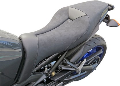 Saddlemen 2-Up Seat Gel-Channel - Sport Front|Rear Saddlesuede Black S i gruppen Reservdelar & Tillbehr / Ram och chassidelar / Sadlar / Saddlemen hos Blixt&Dunder AB (08101622)