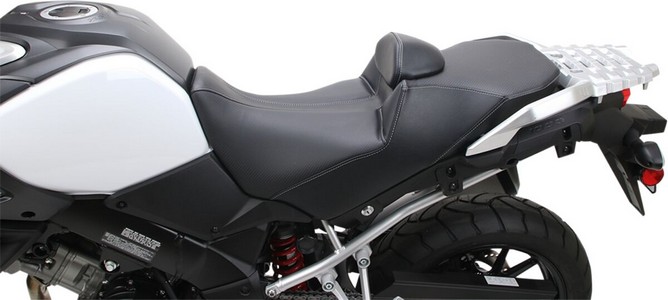 Saddlemen 2-Up Heated Seat Adventure Tour Heated Front|Rear Vinyl Blac i gruppen Reservdelar & Tillbehr / Ram och chassidelar / Sadlar / Saddlemen hos Blixt&Dunder AB (08101876)