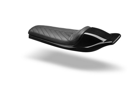 C-Racer Seat Bolntor Synthetic Leather Abs Plastic Black Flat Track Se i gruppen Reservdelar & Tillbehr / Ram och chassidelar / Sadlar / Sadlar hos Blixt&Dunder AB (08101944)