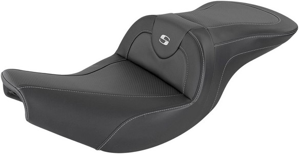 Saddlemen Road Sofa Seat - Carbon Fiber - Indian Seat Roadsofa Cf Indi i gruppen Reservdelar & Tillbehr / Ram och chassidelar / Sadlar / Saddlemen hos Blixt&Dunder AB (08102241)