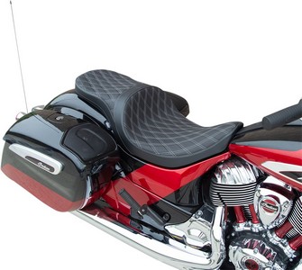 Drag Specialties Seat Lw Tr Ddiam Slvr Sol Seat Lw Tr Ddiam Slvr Sol i gruppen  hos Blixt&Dunder AB (08102260)