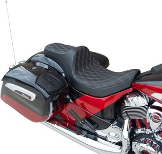 Drag Specialties Seat Prediii Ddia Slv Vnl Seat Prediii Ddia Slv Vnl i gruppen  hos Blixt&Dunder AB (08102263)