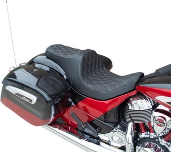 Drag Specialties Seat Prediii Frw Ddia Slv Seat Prediii Frw Ddia Slv i gruppen  hos Blixt&Dunder AB (08102271)