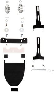 Drag Specialties Seat Spring And Mount Kit Front Bolt-On Steel Black M i gruppen Reservdelar & Tillbehr / Ram och chassidelar / Sadlar / Solo-Sadel hos Blixt&Dunder AB (08200060)