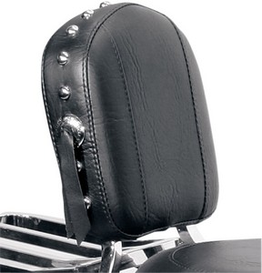 Mustang Sissy Bar Setback Backrest Pad Vinyl Studded With Conchos Pad i gruppen Reservdelar & Tillbehr / Ram och chassidelar / Sissybars / Tillbehr sissy hos Blixt&Dunder AB (08220108)