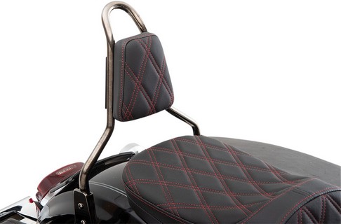 Drag Specialties Seats Pad Sbar Ddiam Red Tpr Pad Sbar Ddiam Red Tpr i gruppen  hos Blixt&Dunder AB (08220451)