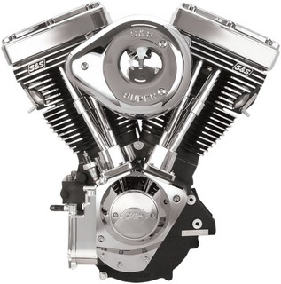 S&S Engine V111 Black Engine Comp V111 Blk/Chr i gruppen Reservdelar & Tillbehr / Motordelar. / Kompletta Motorer hos Blixt&Dunder AB (09010183)