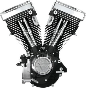 S&S Engine V80 Black Engine V80 Evo Lng Blk i gruppen Reservdelar & Tillbehr / Motordelar. / Kompletta Motorer hos Blixt&Dunder AB (09010187)