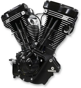 S&S Engine V111 Longblock 585 Cam Black Edition Engine V111Lb Blk 84-9 i gruppen Reservdelar & Tillbehr / Motordelar  / Kompletta Motorer hos Blixt&Dunder AB (09010208)