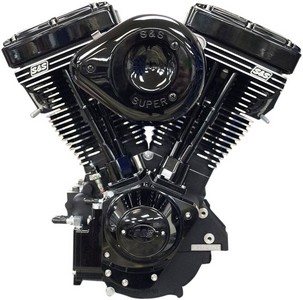 S&S Engine V124 Carburetor Edition Black Engine V124 Blk Ed G Carb i gruppen Reservdelar & Tillbehr / Motordelar / Kompletta Motorer hos Blixt&Dunder AB (09010220)
