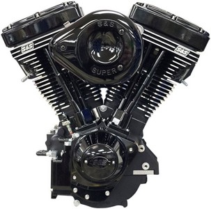 S&S Engine V124 Carburetor Edition Black Engine V124 Blk Ed G Carb i gruppen Reservdelar & Tillbehr / Motordelar  / Kompletta Motorer hos Blixt&Dunder AB (09010220)