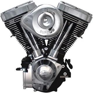 S&S Engine V124 Carburetor Wrinkle Black Engine V124Blk/Chr G Carb i gruppen Reservdelar & Tillbehr / Motordelar  / Kompletta Motorer hos Blixt&Dunder AB (09010221)