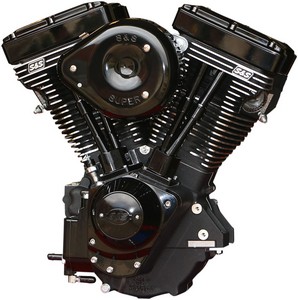 S&S Engine V111 Complete Assembly Black Edition Engine Comp V111 Blk E i gruppen Reservdelar & Tillbehr / Motordelar  / Kompletta Motorer hos Blixt&Dunder AB (09010229)