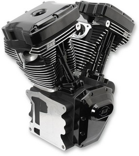 S&S  Engine T124Lb Blk 06-Fxd i gruppen Reservdelar & Tillbehr / Motordelar. / Kompletta Motorer hos Blixt&Dunder AB (09010241)