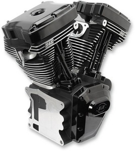 S&S  Engine T111Lb Blk 99-06 i gruppen Reservdelar & Tillbehr / Motordelar  / Kompletta Motorer hos Blixt&Dunder AB (09010242)