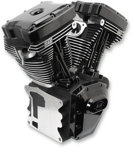 S&S  Engine T124Lclb Blk 99-06 i gruppen Reservdelar & Tillbehr / Motordelar. / Kompletta Motorer hos Blixt&Dunder AB (09010244)