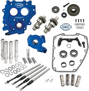 S&S Gear Drive Cam 509G Chest Kit W/Plate Standard Cams 509G W/Plate 9 i gruppen Reservdelar & Tillbehr / Motordelar  / Motordelar Twin Cam / Bottendel Twin Cam / Kam/Delar Twin Cam hos Blixt&Dunder AB (09251098)