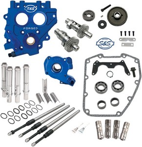 S&S Gear Drive Cam 551Eg Chest Kit W/Plate Easy Start Cams 551Eg W/Pla i gruppen Reservdelar & Tillbehr / Motordelar  / Motordelar Twin Cam / Bottendel Twin Cam / Kam/Delar Twin Cam hos Blixt&Dunder AB (09251100)