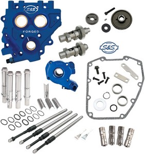 S&S Gear Drive Cam 551Eg Chest Kit W/Plate Easy Start Cams 551Eg W/Pla i gruppen Reservdelar & Tillbehr / Motordelar  / Motordelar Twin Cam / Bottendel Twin Cam / Kam/Delar Twin Cam hos Blixt&Dunder AB (09251103)