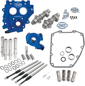 S&S Chain Drive Cam 585C Chest Kit W/Plate Standard Cams 585C W/Plate i gruppen Reservdelar & Tillbehr / Motordelar  / Motordelar Twin Cam / Bottendel Twin Cam / Kam/Delar Twin Cam hos Blixt&Dunder AB (09251111)