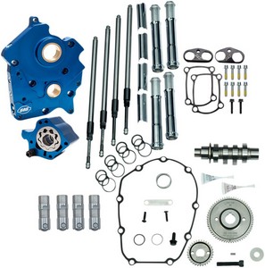 S&S Cam 465G W/Plt Oc/Chr M8 Cam 465G W/Plt Oc/Chr M8 i gruppen Reservdelar & Tillbehr / Motordelar  / Motordelar M8 / Bottendel M8 / Kam Kit M8 hos Blixt&Dunder AB (09251303)