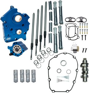 S&S Cam 465C W/Plt Oc/Chr M8 Cam 465C W/Plt Oc/Chr M8 i gruppen Reservdelar & Tillbehr / Motordelar  / Motordelar M8 / Bottendel M8 / Kam Kit M8 hos Blixt&Dunder AB (09251355)