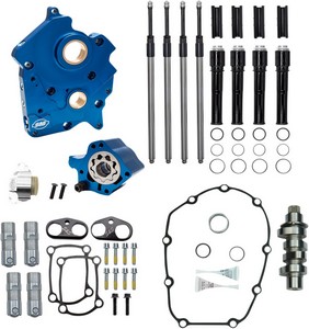 S&S Cam 465C W/Plt Oc/Blk M8 Cam 465C W/Plt Oc/Blk M8 i gruppen Reservdelar & Tillbehr / Motordelar  / Motordelar M8 / Bottendel M8 / Kam Kit M8 hos Blixt&Dunder AB (09251359)