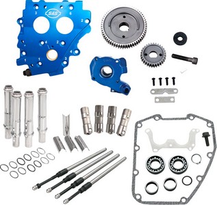 S&S Cycle Cam Chest Kit W/O Cams Gear Drive Oil Cooled Chr Pr Tc 99-06 i gruppen Reservdelar & Tillbehr / Motordelar  / Motordelar Twin Cam / Bottendel Twin Cam / Kam/Delar Twin Cam hos Blixt&Dunder AB (09251577)