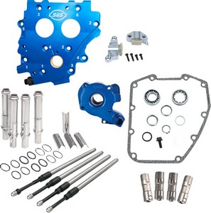 S&S Cycle Cam Chest Kt W/O Cams Chain Drive Oil Cooled Chr Pr Tc 99-06 i gruppen Reservdelar & Tillbehr / Motordelar  / Motordelar Twin Cam / Bottendel Twin Cam / Kam Kit Twin Cam hos Blixt&Dunder AB (09251581)