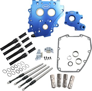 S&S Cycle Cam Chest Kt W/O Cams Chain Drive Wtr Cooled Blk Pr Tc 07-16 i gruppen Reservdelar & Tillbehr / Motordelar  / Motordelar Twin Cam / Bottendel Twin Cam / Kam Kit Twin Cam hos Blixt&Dunder AB (09251582)