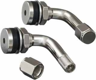 Show Chrome 90 Nickel Valve Stem 90 Nickel Valve Stem i gruppen Reservdelar & Tillbehr / Hjul och Axlar / Hjul / Ventilhattar hos Blixt&Dunder AB (09263282)