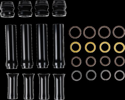 Arlen Ness Tubes Pushrod Black Pushrod Tube Covers 10G Black i gruppen Reservdelar & Tillbehr / Motordelar  / Motordelar Twin Cam / verdel Twin Cam / Twin Cam Sttstnger hos Blixt&Dunder AB (09280111)