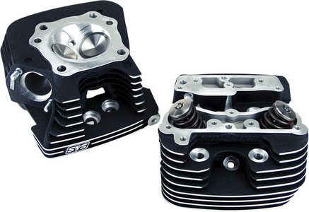 S&S Super Stock Heads 89Cc Black Cyl.Hd.89Cc 99-05Tc Blk i gruppen Reservdelar & Tillbehr / Motordelar  / Motordelar Twin Cam / verdel Twin Cam / Toppar/Delar Twin Cam hos Blixt&Dunder AB (09300006)