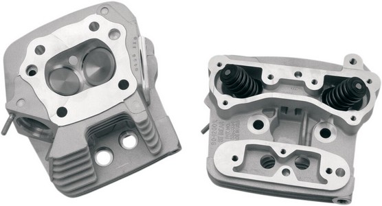 S&S Replacement Cylinder Heads Low-Compression 82Cc Silver Heads Cyl 8 i gruppen Reservdelar & Tillbehr / Motordelar  / Motordelar Evo / verdel Evo / Toppar/Delar Evo hos Blixt&Dunder AB (09300060)